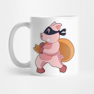 Pig as Runner Mug